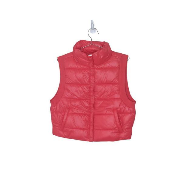 New without tags Aerie Offline Puffer Vest Red Small - Picture 3 of 14